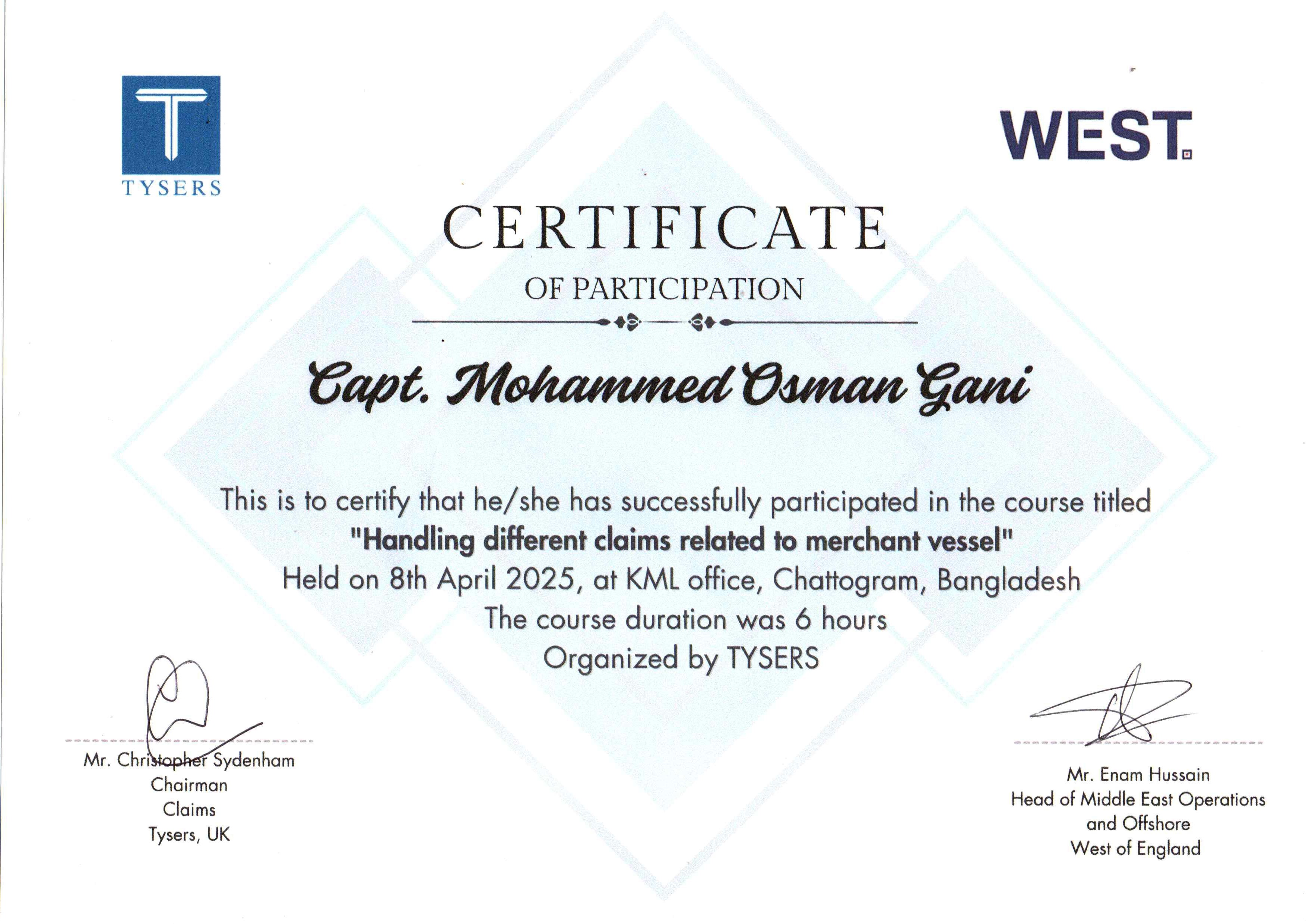 Professional Certification